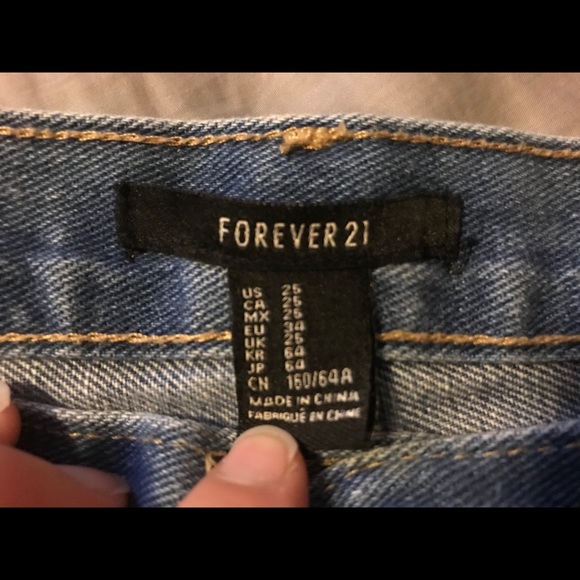 Forever 21 high rise cuffed shorts 25 - Picture 4 of 4